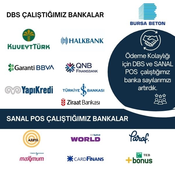 DBS ve Sanal POS Çalıştığımız Bankalar DBS ve Sanal POS Çalıştığımız Bankalar